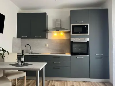 Kuhinja ili čajna kuhinja u objektu Apartment Neri