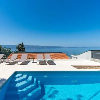 Villa Atopos with heated private pool