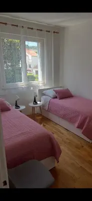 Krevet ili kreveti u jedinici u objektu Apartment Nona - Center, 150 meters from the beach