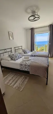 Krevet ili kreveti u jedinici u objektu Inas Place
