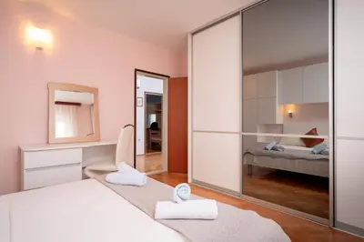 Krevet ili kreveti u jedinici u objektu Spacious Green Home
