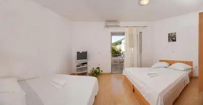 Krevet ili kreveti u jedinici u objektu House Marta