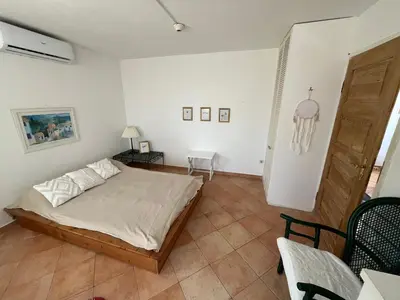 Krevet ili kreveti u jedinici u objektu Casa Poseidon