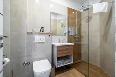 Kupaonica u objektu Beach Deluxe - Private Wellness Villa