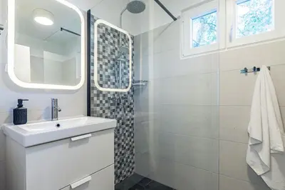 Kupaonica u objektu Villa Pinus