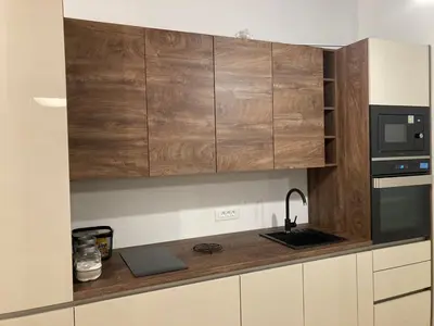 Kuhinja ili čajna kuhinja u objektu Apartman Lana Beachfront