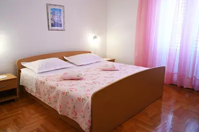 Krevet ili kreveti u jedinici u objektu TikTok View - ZF Hvar