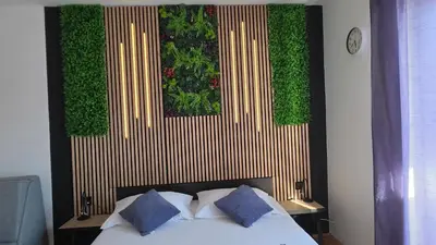 Krevet ili kreveti u jedinici u objektu Studio apartmani Lea i Lovro