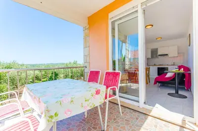 Balkon ili terasa u objektu Apartments Kazimir