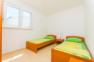Krevet ili kreveti u jedinici u objektu Apartments Kazimir