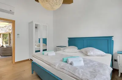 Krevet ili kreveti u jedinici u objektu Villa BIOKOVO BAST
