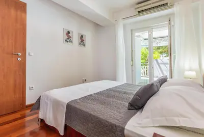 Krevet ili kreveti u jedinici u objektu Apartments Sunset