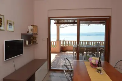 TV i/ili zabavni centar u objektu Apartment Vesela 1