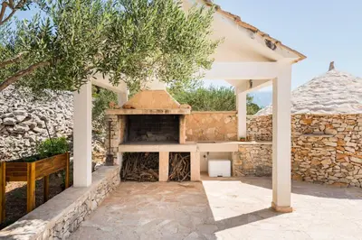 Tlocrt objekta House with a swimming pool - Olive Grove Sumartin