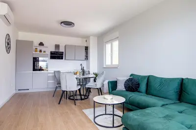 Kuhinja ili čajna kuhinja u objektu Residence Ivano