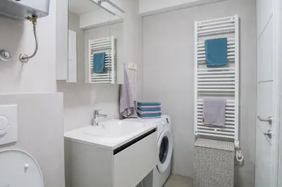 Kupaonica u objektu Residence Ivano