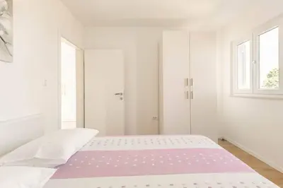 Krevet ili kreveti u jedinici u objektu Garden house Sutivan