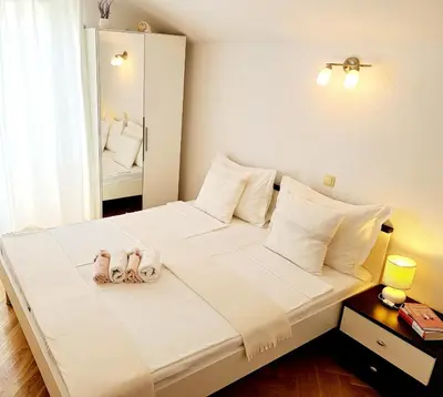Krevet ili kreveti u jedinici u objektu Studio Apartments Regina