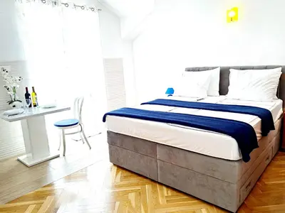 Krevet ili kreveti u jedinici u objektu Studio Apartments Regina