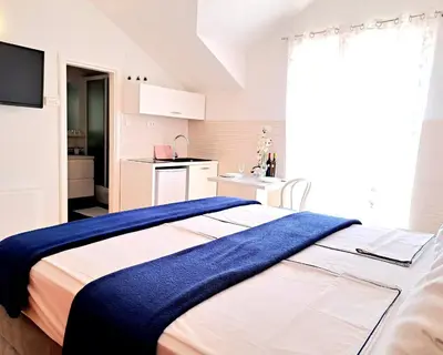 Krevet ili kreveti u jedinici u objektu Studio Apartments Regina