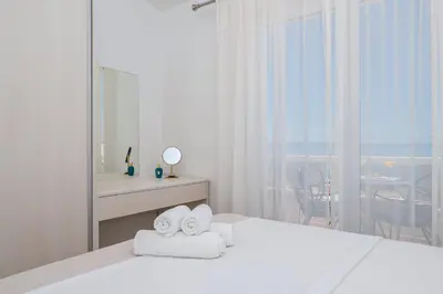 Krevet ili kreveti u jedinici u objektu Apartmani Branka