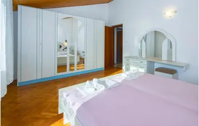 Krevet ili kreveti u jedinici u objektu Beautiful Apartment In Podstrana