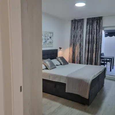 Krevet ili kreveti u jedinici u objektu Terraced house Malo Misto