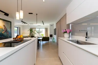 Kuhinja ili čajna kuhinja u objektu Luxury house Natanel