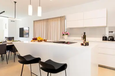 Kuhinja ili čajna kuhinja u objektu Luxury house Natanel