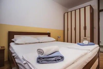 Krevet ili kreveti u jedinici u objektu COMFORT SEA VIEW APARTMENT