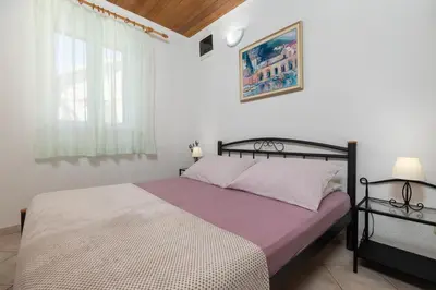 Krevet ili kreveti u jedinici u objektu Apartments Paloc - Blue