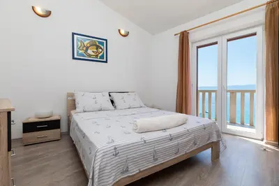 Krevet ili kreveti u jedinici u objektu Panorama Apartment