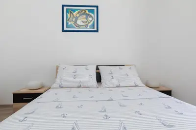 Krevet ili kreveti u jedinici u objektu Panorama Apartment