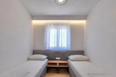 Krevet ili kreveti u jedinici u objektu Apartments Amare