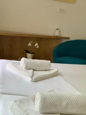 Krevet ili kreveti u jedinici u objektu Brela - room for two