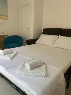 Krevet ili kreveti u jedinici u objektu Brela - room for two