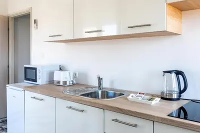 Kuhinja ili čajna kuhinja u objektu Apartments Luksa - ZF Hvar
