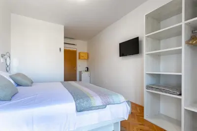 Krevet ili kreveti u jedinici u objektu Apartments Luksa - ZF Hvar