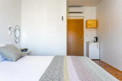 Krevet ili kreveti u jedinici u objektu Apartments Luksa - ZF Hvar