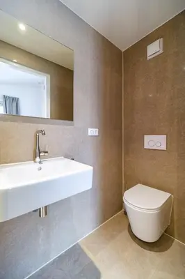Kupaonica u objektu Villa & Studio Luke, Luxe accommodatie, unieke locatie bij de mooiste zandbaai
