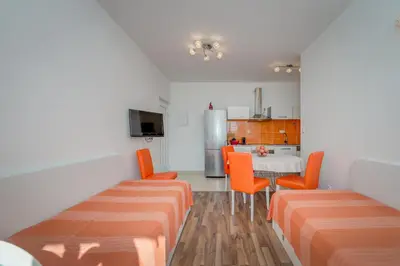 Kuhinja ili čajna kuhinja u objektu Pikolo Apartments Omiš