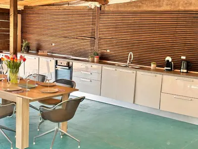 Kuhinja ili čajna kuhinja u objektu Villa Sun Garden