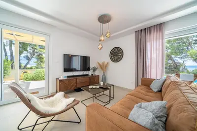 TV i/ili zabavni centar u objektu Villa Bruna