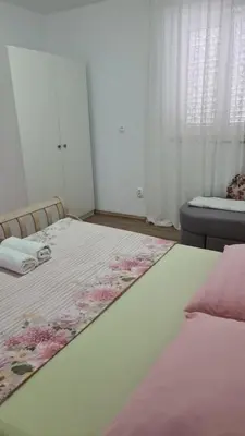 Krevet ili kreveti u jedinici u objektu Baska Voda Borna