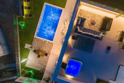 Kupaonica u objektu Luxury Villa Una Split