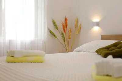Krevet ili kreveti u jedinici u objektu Apartment View