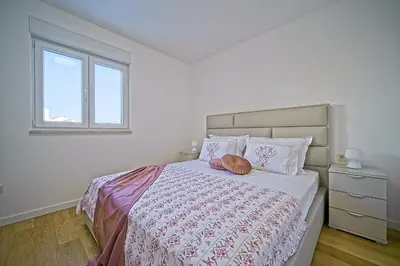 Krevet ili kreveti u jedinici u objektu Exclusive Makarska Apartment Aurora