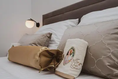 Krevet ili kreveti u jedinici u objektu Luxury house Lucija