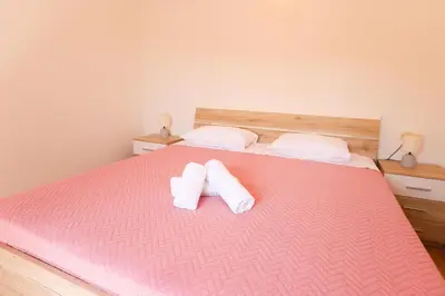 Krevet ili kreveti u jedinici u objektu Robinzonska kuća Kanava