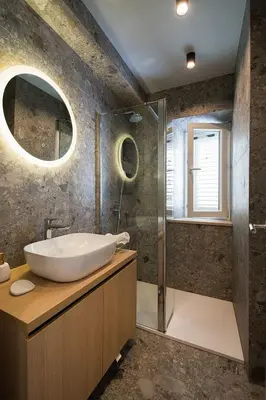 Kupaonica u objektu Sea View apartment Maja